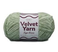 Craft County Bulky 5 Velvet Yarn - Super Soft Polyester Yarn for Blankets, Home Décor, and More!