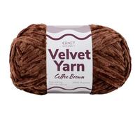 Craft County Bulky 5 Velvet Yarn - Super Soft Polyester Yarn for Blankets, Home Décor, and More!