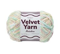 Craft County Bulky 5 Velvet Yarn - Super Soft Polyester Yarn for Blankets, Home Décor, and More!