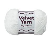Craft County Bulky 5 Velvet Yarn - Super Soft Polyester Yarn for Blankets, Home Décor, and More!