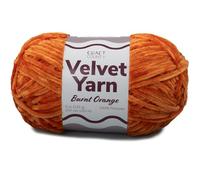 Craft County Bulky 5 Velvet Yarn - Super Soft Polyester Yarn for Blankets, Home Décor, and More!