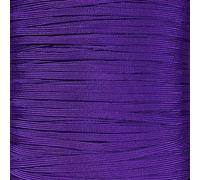 Craft County Coreless 650 Nylon Paracord - Wire Cover, Jewelry Making String, or Accessory Cord (Acid Purple, 10 Feet)