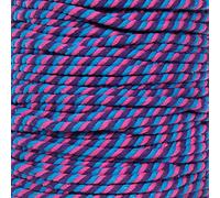 Craft County Cotton Rope, 1/4 Inch x 10 Feet, Flora, Triple-Twisted