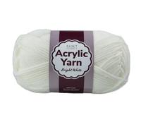 Craft County Medium 4 Acrylic Yarn - 200 Yards of Super Vibrant Yarn for Blankets, Scarves, Hats, & More!