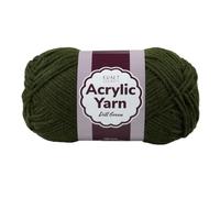 Craft County Medium 4 Acrylic Yarn - 200 Yards of Super Vibrant Yarn for Blankets, Scarves, Hats, & More!