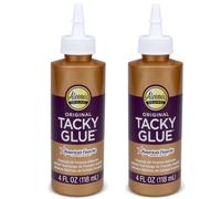 Craft County multi-purpose sticky glue - Premium adhesive for crafts, hobbies and home repairs (2 units)