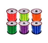 Craft County Rexlace Multicolor Bundle Packs - 100 Yards of Each Color (Clear Primary)