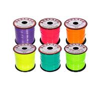 Craft County Rexlace Multicolor Bundle Packs - 100 Yards of Each Color (Neon)