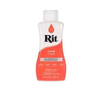 Craft County Rit Liquid Dye - Wide Selection of Colours - 236 ml Coral