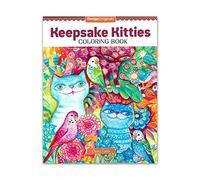 Craft County Step-by-Step Project Workbooks - Fun Activity Ideas for Macrame, Paracord, and Quilting - Keepsake Kitties Coloring Book