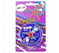 Craft County Stretch Magic Elastic Beading Cord (Clear, 0.6mm X 5 Meters)