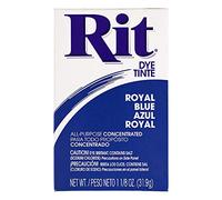 Craft County The All-Purpose Concentrated Dye Powder Pack Displays an Approximate Color on 100% White Cotton (Royal Blue)