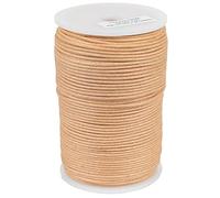 Craft County Waxed Cotton Cord - 109 Yards / 100 Meters - 1mm/2mm - 18 Vibrant Colors - Perfect for Macramé, Jewelry Making, DIY Crafts, & More!