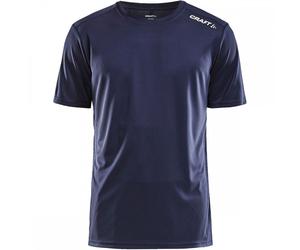 Craft CR1907361 Mens Rush Short Sleeve Tee Navy 2XL Colour: Navy, Ches 2XL