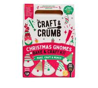 Craft & Crumb Christmas Gnomes Bake & Craft Kit 390g