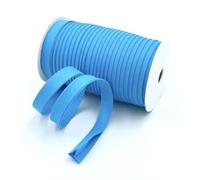 Craft Cult 12mm Plain Double Fold Bias Binding Tape - 25 Metre Roll (116 - Turquoise)