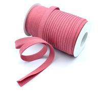 Craft Cult 12mm Plain Double Fold Bias Binding Tape - 25 Metre Roll (73 - Dusty Pink)