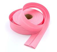 Craft Cult 40mm Wide Plain Bias Binding Tape - 25 Metre Roll (24 - Baby Pink)