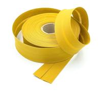 Craft Cult 40mm Wide Plain Bias Binding Tape - 25 Metre Roll (58 - Mustard)
