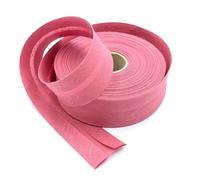 Craft Cult 40mm Wide Plain Bias Binding Tape - 25 Metre Roll (73 - Dusty Pink)