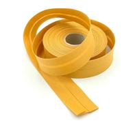 Craft Cult 40mm Wide Plain Bias Binding Tape - 25 Metre Roll (91 - Honey Mustard)