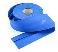 Craft Cult Extra Wide 60mm Plain Bias Binding Tape - 25 Metre Roll (107 - Royal Blue)