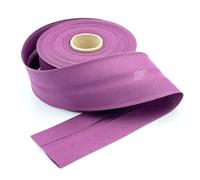 Craft Cult Extra Wide 60mm Plain Bias Binding Tape - 25 Metre Roll (78 - Plum Purple)