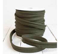 Craft Cult Large 19mm Wide Plain Piping Bias Binding Piped Trim - 25 Metre Roll (38 - Forest Green)