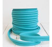 Craft Cult Large 19mm Wide Plain Piping Bias Binding Piped Trim - 25 Metre Roll (40 - Peacock Jade)