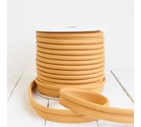 Craft Cult Large 19mm Wide Plain Piping Bias Binding Piped Trim - 25 Metre Roll (91 - Honey Mustard)