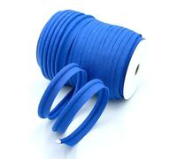 Craft Cult Medium 14mm Wide Plain Piping Bias Binding Piped Trim - 25 Metre Roll (107 - Royal Blue)