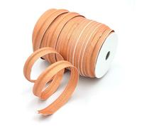Craft Cult Medium 14mm Wide Plain Piping Bias Binding Piped Trim - 25 Metre Roll (128 - Metallic Bronze)