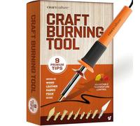 Craft Culture Woodburning Tool - Includes 9 Premium Tips