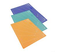 Craft Cutting Mat Boards 2PCS Self Healing Single Sided for A4 and A5 Sizes Suitable for Rotary Cutter Use in Quilting and Paper Crafting (2PCS blue 45 x 30cm)