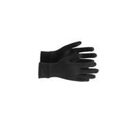 Craft Essence Wool Light Glove 8/S Black Women
