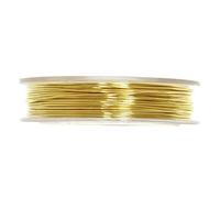 Craft Factory The Coloured Brass Wire - Gold, 5m x 0.5mm