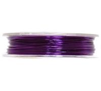Craft Factory The Coloured Brass Wire - Purple, 5m x 0.5mm