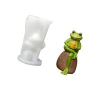 Craft Frogs Silicone Mold for Resin Art Animal Shaped Molds Desktop Garden Decors Gift Creation Frogs Silicone Mold
