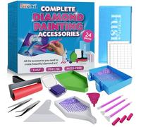 Craft Fusion Diamond Painting Tools and Accessories - Diamond Art Kits for Adults and Kids - DIY Gem Art Supplies for Adults