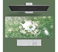 Craft，Gaming Mouse Pad XL(11.81 * 31.49 inch)，Extended Large Mouse Mat Desk Pad, Stitched Edges,Non-Slip Rubber Base，Keyboard Pad(80cm * 30cm) (Spring is Everywhere.)