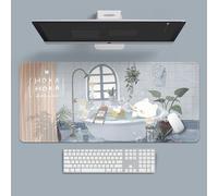 Craft，Gaming Mouse Pad XL(11.81 * 31.49 inch)，Extended Large Mouse Mat Desk Pad, Stitched Edges,Non-Slip Rubber Base，Keyboard Pad(80cm * 30cm) (Bathing Cats)