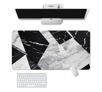Craft，Gaming Mouse Pad XL(11.81 * 31.49 inch)，Marble Extended Large Mouse Mat Desk Pad, Stitched Edges,Non-Slip Rubber Base，Keyboard Pad(80cm * 30cm) (32, 31.5" x 11.8")