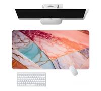 Craft，Gaming Mouse Pad XL(11.81 * 31.49 inch)，Marble Extended Large Mouse Mat Desk Pad, Stitched Edges,Non-Slip Rubber Base，Keyboard Pad(80cm * 30cm) (12, 31.5" x 11.8")