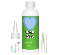Craft Glue for, 2X 150ml Bottles, with applicator Tools for Kids. School suplies, Kids Craft. Arts and Crafts PVA Glue