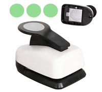 Craft Hole Punch - Hole Round Embossing Cutter, Crafts Shape Cutter Featuring Durable Construction, Paper Craft Tool Including Precision Design for Scrapbook Greeting Cards Business School