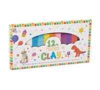 Grafix Craft Hub Modelling Clay Pack of 12 Colours Grafix Multicolor