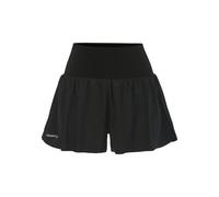 Craft - Breathable trail running shorts - Hypervent Wide Shorts W Black for Women in Recycled Polyester - Size S Black S