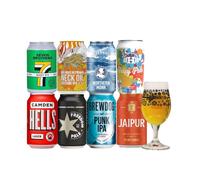 Craft IPA Mixed Beer Case (8 Pack) - Premium Selection, Gifts For Him, For Her, Christmas Father's Day Gift Set for Men, For Her,