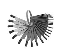 Craft Jewelry Tools Ring Sizer Measuring Tool Musical Instrument Specialty Measuring Gauge 1.0-6.5mm Diameter Range