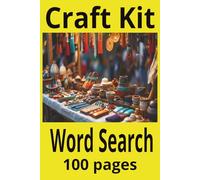 craft kit: word search 100 pages